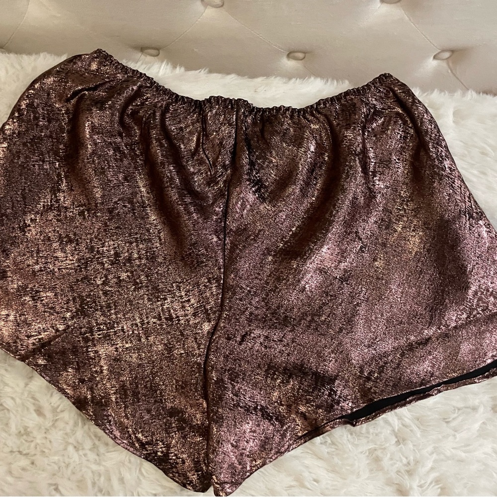 Brown and black metallic pj set tag still on